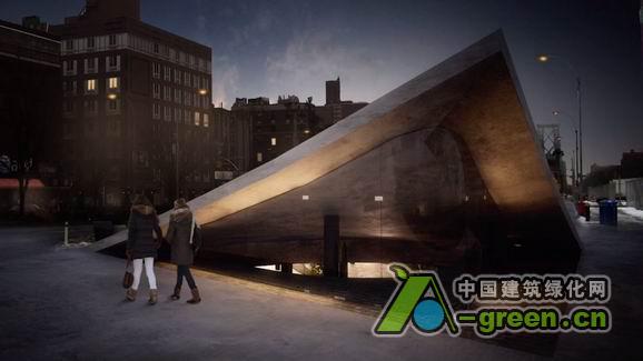 纽约地下公园的照片